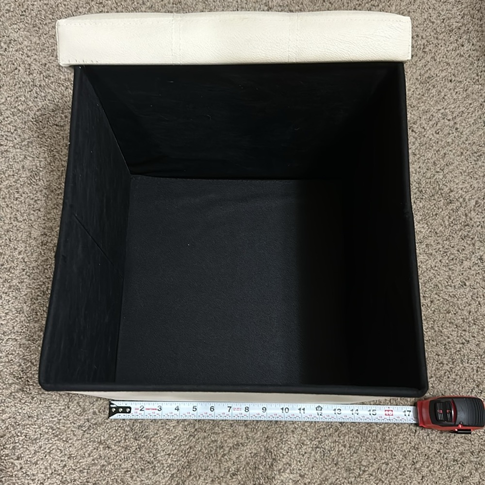 Storage Ottoman (Small) - Picture 5 of 14